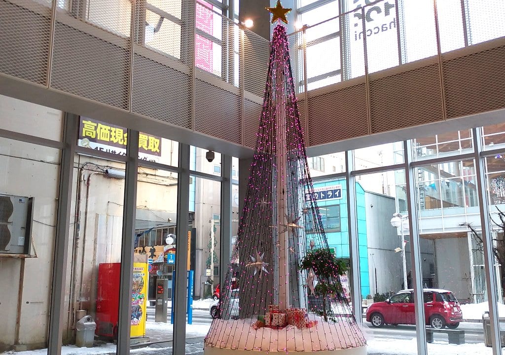 八戸ポータルミュージアムはっち　クリスマスツリー