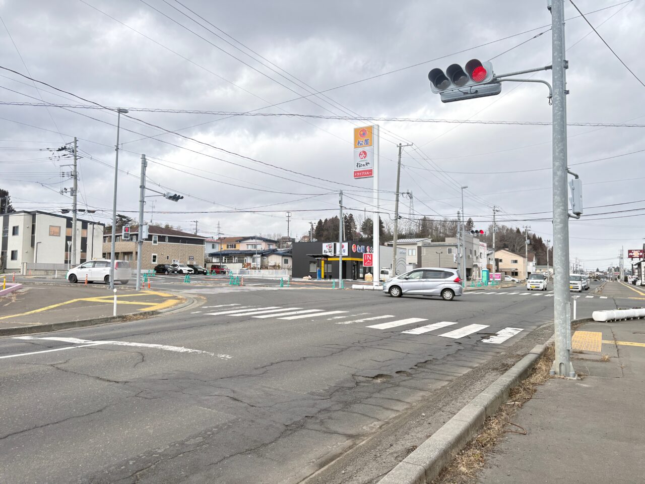 八戸市田向に松屋がオープン