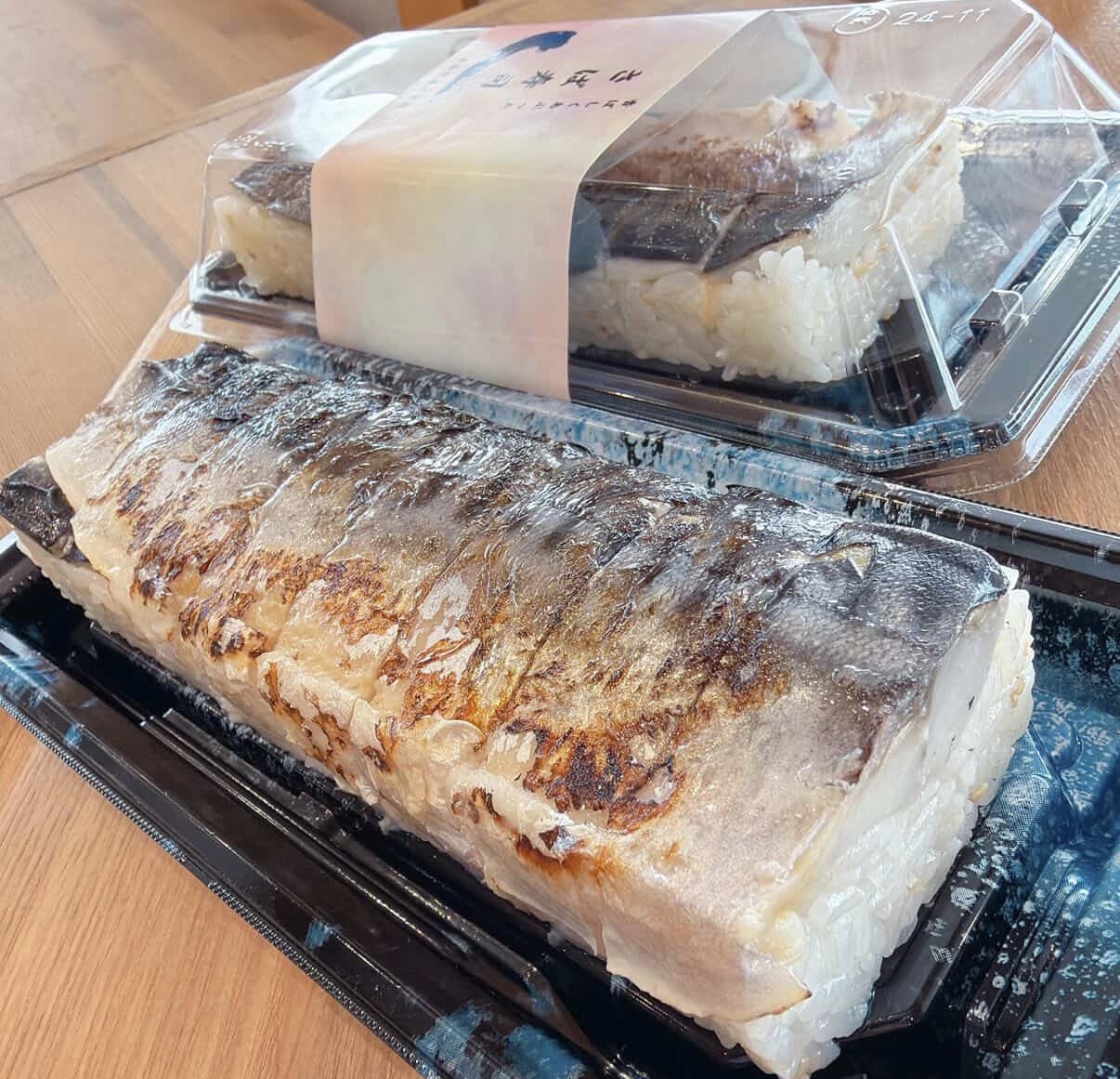 かぶーにゃでさば寿司が水曜１０本限定販売