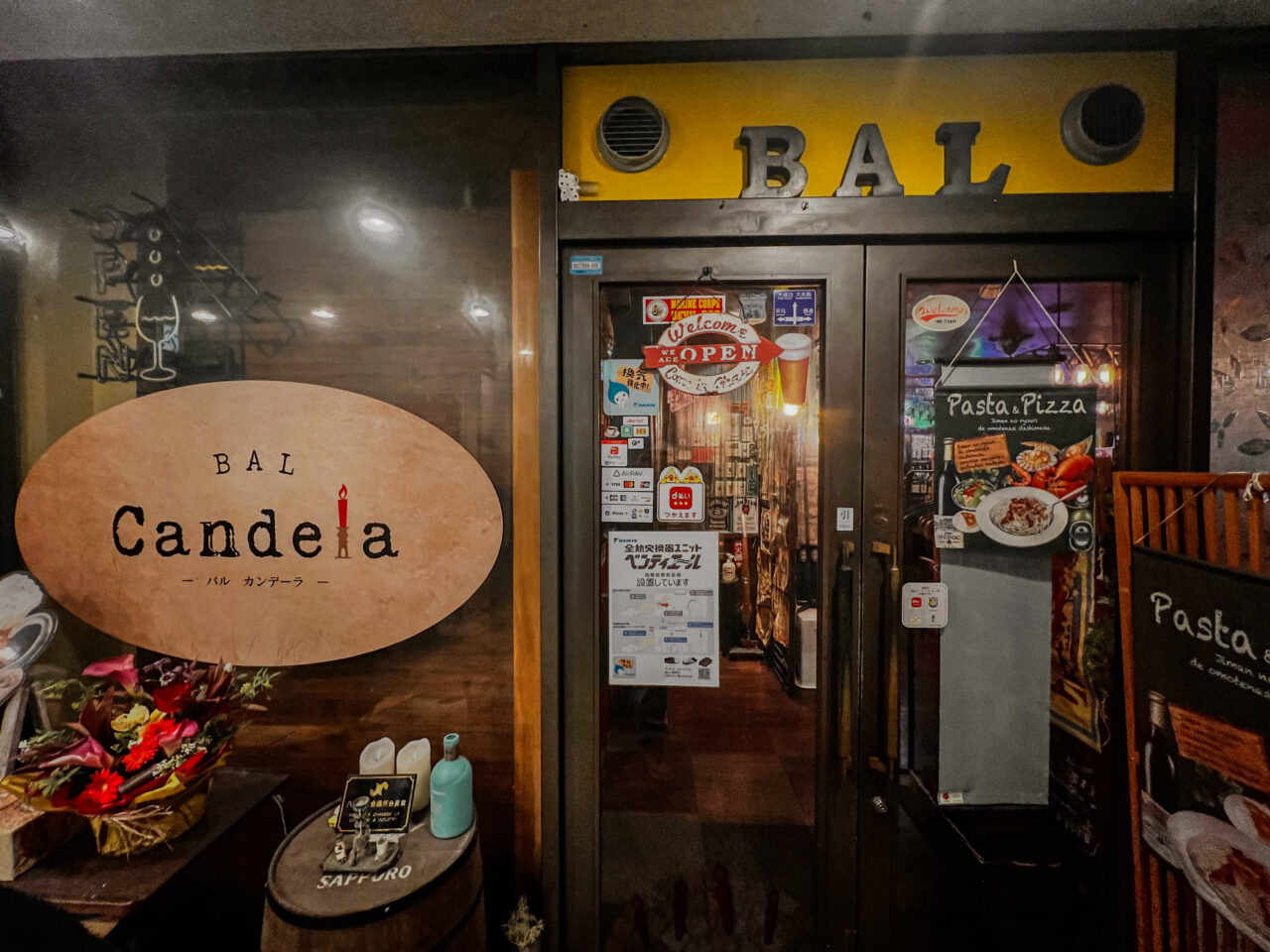 おしゃれなイタリアンBAL candelaが営業再開