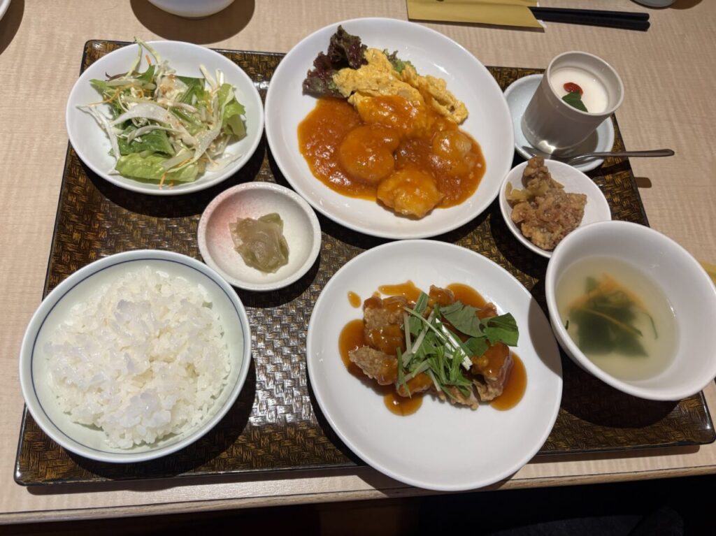 中華・和食　兆蘭のランチ